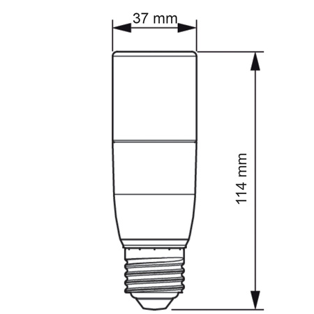 STICK LED Lampen E27 T38 9,5W = 68W 950lm 3000K Warm PHILIPS CorePro