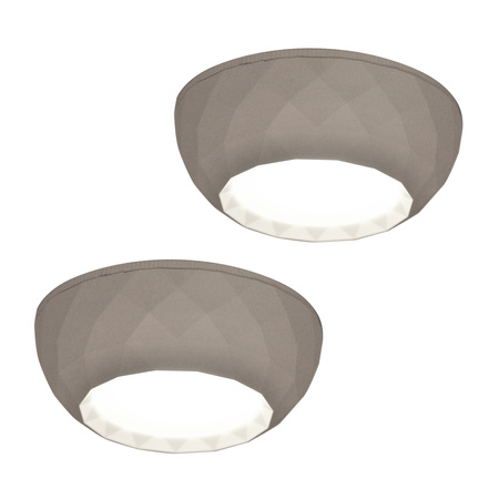 2x LED SMD 12lm 4000K GOLDLUX (Polux) Möbelunterbauleuchte weiß