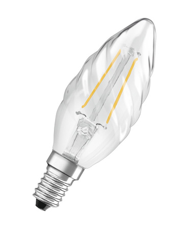 LED Leuchtmittel E14 BW35 2,5W = 25W 250lm 2700K Warm 300° OSRAM STAR Filament