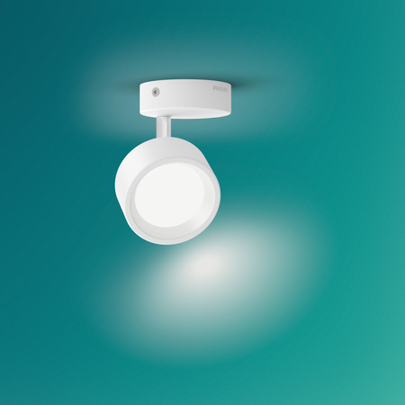 Wandleuchte LED-Wandleuchte 5.5W 550lm 2700K Weiß Bruder Philips