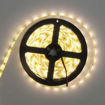 LED Streifenleiste 12V 24W 300LED 2835 Warm 8mm 5m ECOLIGHT