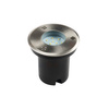 GORDO N LED 1W 6500K IP67 Runde silberne Gartenlampe Kanlux
