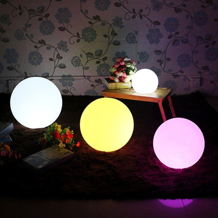 Gartenlampe LED Solarbetriebene RGB Kugel 30 cm