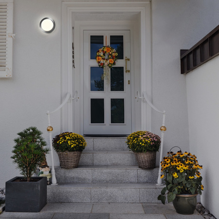 Wandleuchte Fassadenwandleuchte 8W 370lm 3000K Endura STYLE DISC WALL LEDVANCE