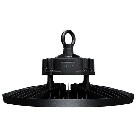 Hohe Bucht 200W 30000lm 4000K Neutral 90° Dimmbar Industrielle LED Lampe Schwarz IP65 Masterled