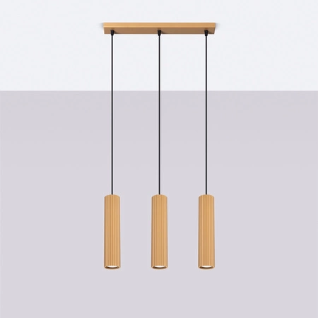 Decke Hängelampe Tuba Spot 3x GU10 Gold Carbon Deep Space SL.1556 Sollux