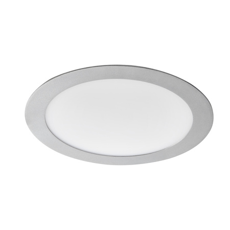 LED-Deckeneinbauleuchte ROUNDA DOWNLIGHT 18W 4000K 1080lm IP44 Silber KANLUX