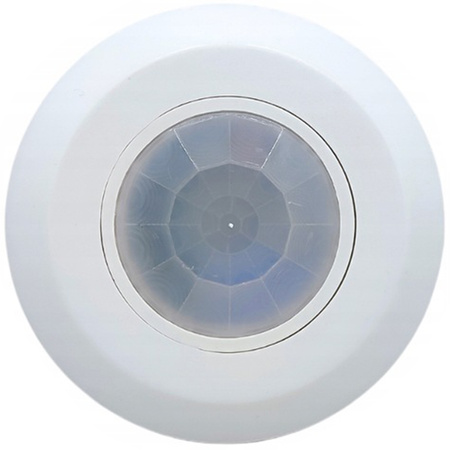 PIR 360° Bewegungs- und Dämmerungssensor 6m Decke Weiß