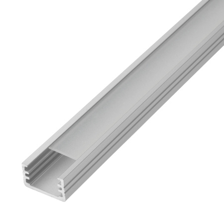 Aluminium-Aufbauprofil PROFILO B 1m silber KANLUX