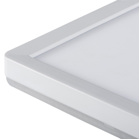 Plafond LED AZPO Deckenleuchte 22W IP54 Quadratisch Weiß KANLUX