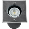 Boden-Einbauleuchte GU10, Bodenstrahler IP65 IK09 Quadratisch CATIO 2 LUMILED