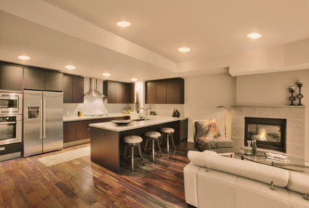 LED-Einbauleuchte 22W 1500lm Downlight CCT Dimmbar Ra ≥ 95 23cm rund SUN@HOME LEDVANCE