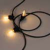 Outdoor Garden Garland Lichterkette GRL 5xE27 IP44 6m Schwarz Kanlux