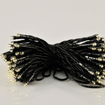 SOLARGIRLANDE 21,9m Garten DEKORATIV 200x LED 3000K warmer GLANZ GOLDLUX (Polux)