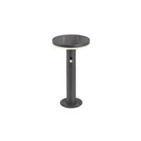 LED-Solar-Gartenlampe BOTEV 10W 4000K IP44 Standmast 38cm mit Bewegungssensor Anthrazit RABALUX