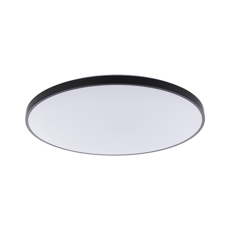 LED-Aufbau-Badezimmer-Deckenleuchte AGNES ROUND 8205 32W 3000K IP44 Schwarz Nowodvorski