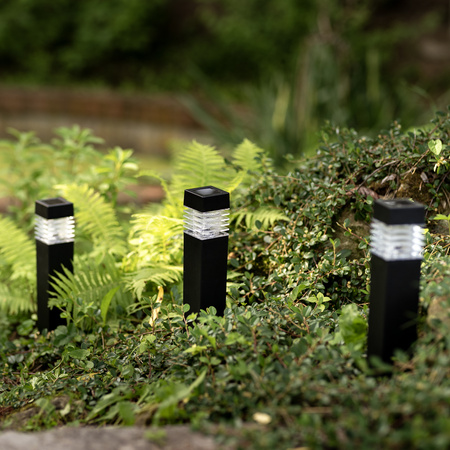 Solar-LED-Lampe, Solar Gartenleuchte 40cm NARIS LUMILED