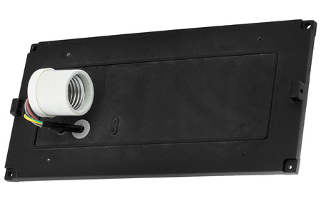 Gartenlampe E27 DRACO Black Elevation Wandlampe mit Bewegungs- und Dämmerungssensor