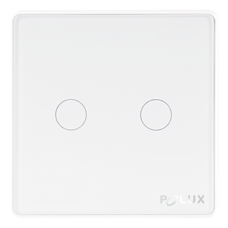 Touch-Schalter Zweipoliger WIFI Smart max 2x 800W 230V Tuya GOLDLUX (Polux)