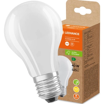 LED Lampe E27 A60 2,5W = 40W 525lm 3000K Warm 300° LEDVANCE Ultra Efficient