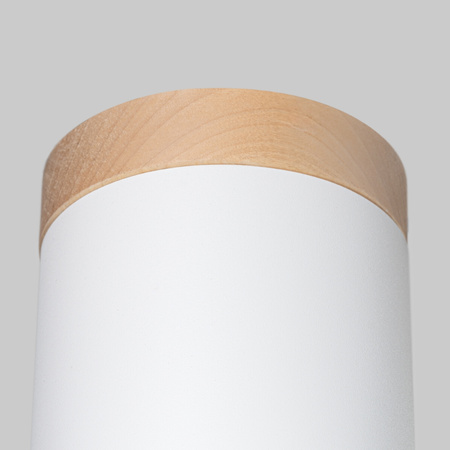 Aufbauleuchte Leuchte Deckenleuchte RIF GU10 Weiß Tuba Skandinavisch SOLLUX