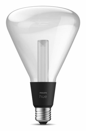 LED-Glühbirne E27 Dreieckig 6.8W = 60W 500lm 2000-6500K CCT + RGB FILAMENT SMART Smart Bluetooth ZigBee Weiß und Farbe Ambiance Philips HUE