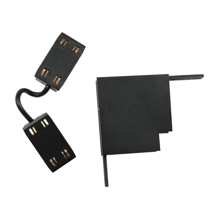 Außeneckverbinder für Magnetschiene Black Track Light V-TAC