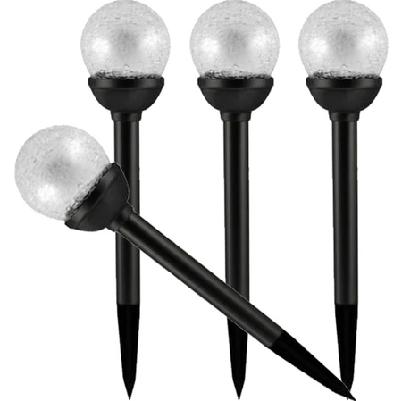 LED Solar Gartenlampe Drive 5500-6000K IP44 33cm Dämmerungssensor