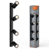 LED Spot 4-Punkt dimmbare LED-Deckenleuchte 13.6W GU10 Schwarz LEDVANCE