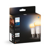 2PAK LED-Glühbirne E27 A60 6W CCT PHILIPS HUE White & Ambiance Bluetooth Zigbee
