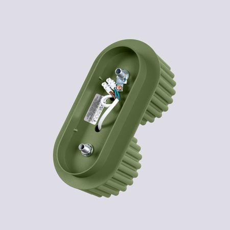 Anbauleuchte 2x GX53 Aluminium Grün Olive Aura Deep Space SL.1798 Sollux