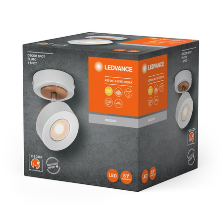 LED-Decken-Wandleuchte Wand montiert Oberfläche Leuchte 4.8W 300lm CCT dekorative weiße Spot Pluto Ledvance