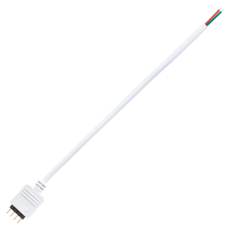 Stecker für RGB-LED-Streifen GOLDPIN 4PIN mit 10-mm-Kabel