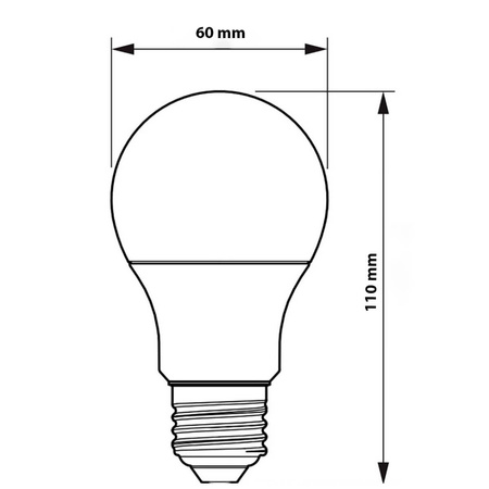 E27 A60 LED Lampen 7,5 W = 60 W 806 lm 6500 K kalt PHILIPS