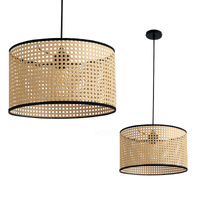 Bambus E27 Boho Renni Kobi Dekorative Hängelampe