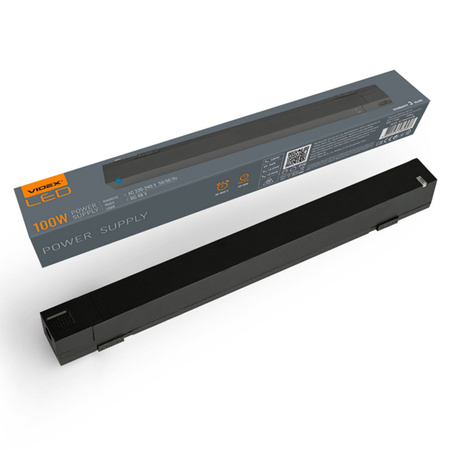 Stromversorgung für Slim Magnetschiene 220-240V Schwarz VIDEX