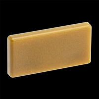 Endkappe für Aufputzprofil MINI Aufputz voll Kunststoff, Gold LUMILED