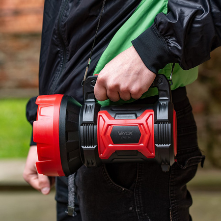 Wiederaufladbarer Suchscheinwerfer Handgerät Leistungsstark 10W 400lm VA0124 VAYOX