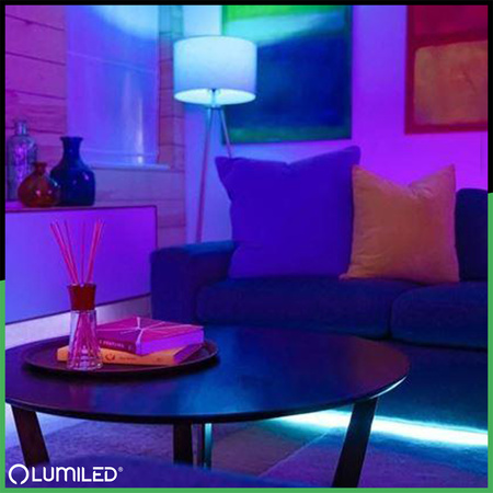 Lampen E14, Glühbirne P40 5W = 40W 450lm CCT RGB Dimmbar Kugelleuchte Intelligent TUYA WiFi SMART SAYO LUMILED