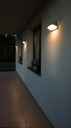 Außengarten-Fassadenlampe LED-WANDLAMPE Nelly TO2008 BL E27 Su-Ma