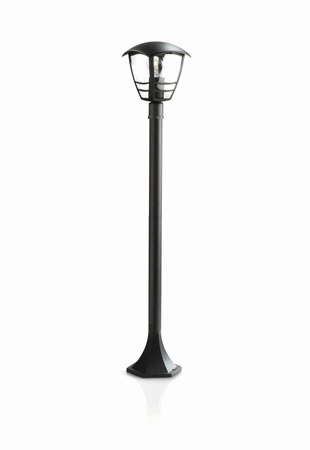Outdoor LED Gartenleuchte CREEK myGarden E27 IP44 Laternenmast 100cm Schwarz PHILIPS