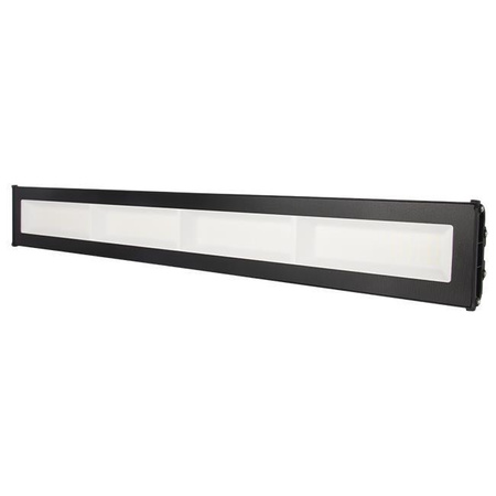 Industrielle lineare LED-Hochregallampe 200W 22000lm 5000 Cold 110° Schwarz IP65 Masterled