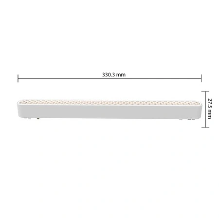 LED-Leuchte für magnetische Stromschiene Plug-in 16W 800lm 4000K Neutral CRI90 60° 48V Weiß Luxo Masterled