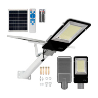 Leistungsstarke 1200W 6500K LED Solar-Straßenlampe IP65 + Fernsteuerung