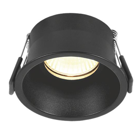 HALOGEN Einbaustrahler 1x GU10 Schwarz Videx