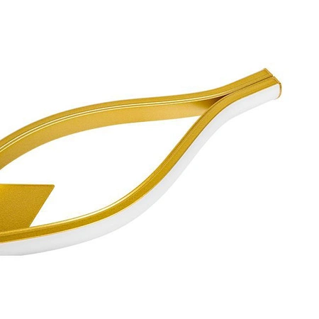 LED-Wandleuchte Dekorativ 16W 2200lm 4000K 120° Gold 58cm Bramis Masterled