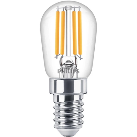 LED-Kerzenlampe E14 S26 1W = 12W 110lm 2700K Wärme 270° Filament PHILIPS