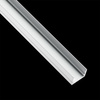 Anodisiertes Aluminium LED-Profil KM33, 1m Silber LUMILED