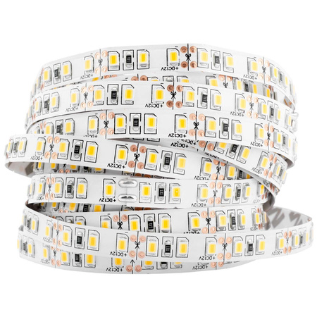 LED-Strip, LED-Streifen 12V 48W 600LED 2835 8mm 5m warm LUMILED