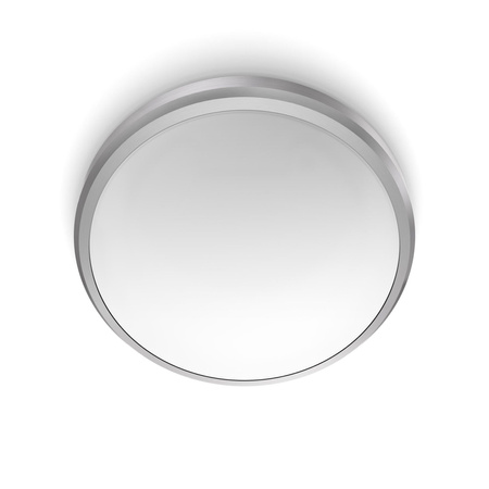 Plafond LED-Anbauleuchte DORIS 6W 2700K IP44 22cm Satin PHILIPS